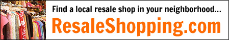 Find a local resale shop in your neighborhood